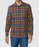 Westport Lifestyle Long Sleeve Spread Collar Multi Plaid Sport Shirt