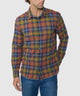 Westport Lifestyle Long Sleeve Spread Collar Multi Plaid Sport Shirt