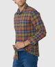 Westport Lifestyle Long Sleeve Spread Collar Multi Plaid Sport Shirt