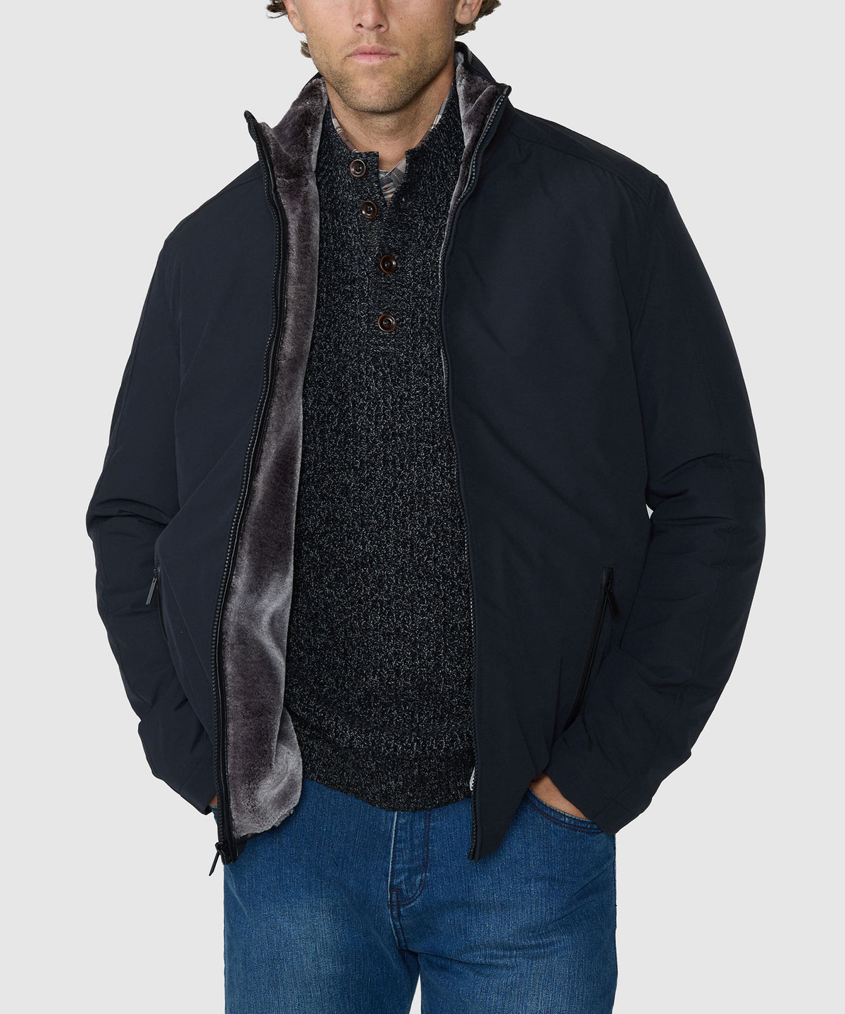 Westport Black Boss Jacket, Men's Big & Tall