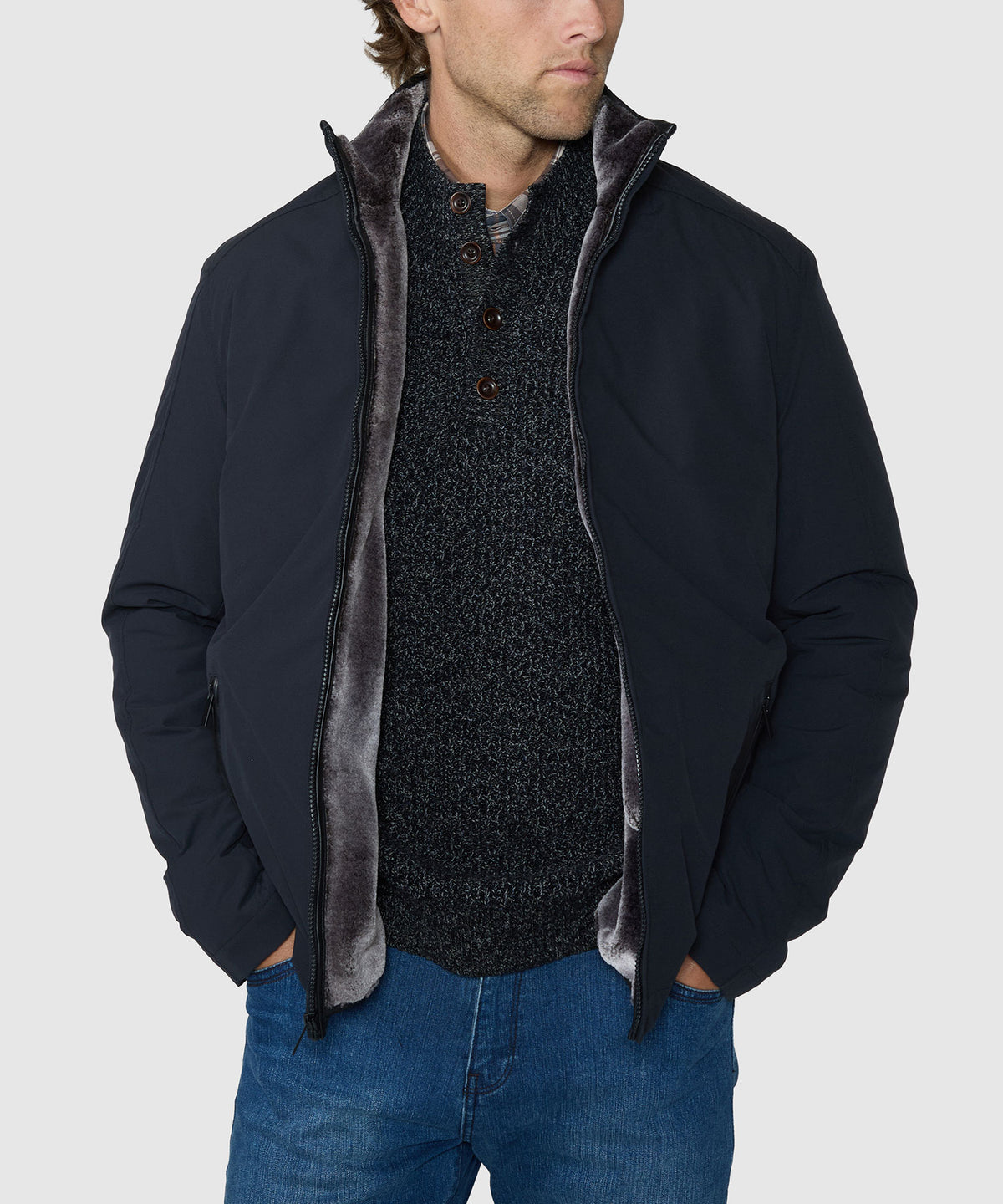 Westport Black Boss Jacket, Men's Big & Tall