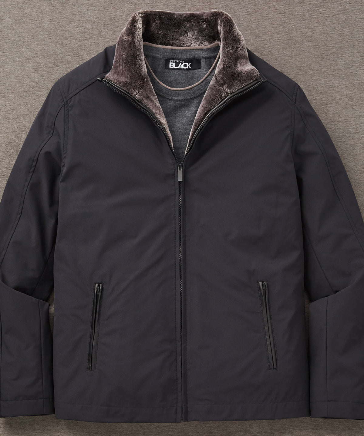 Westport Black Boss Jacket, Men's Big & Tall