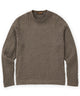 Westport Black Sanded Twist Cable Crew Sweater - Leaf