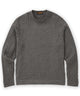 Westport Black Sanded Twist Cable Crew Sweater - Leaf