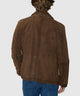 Westport Black Antique Suede Jacket - Brown
