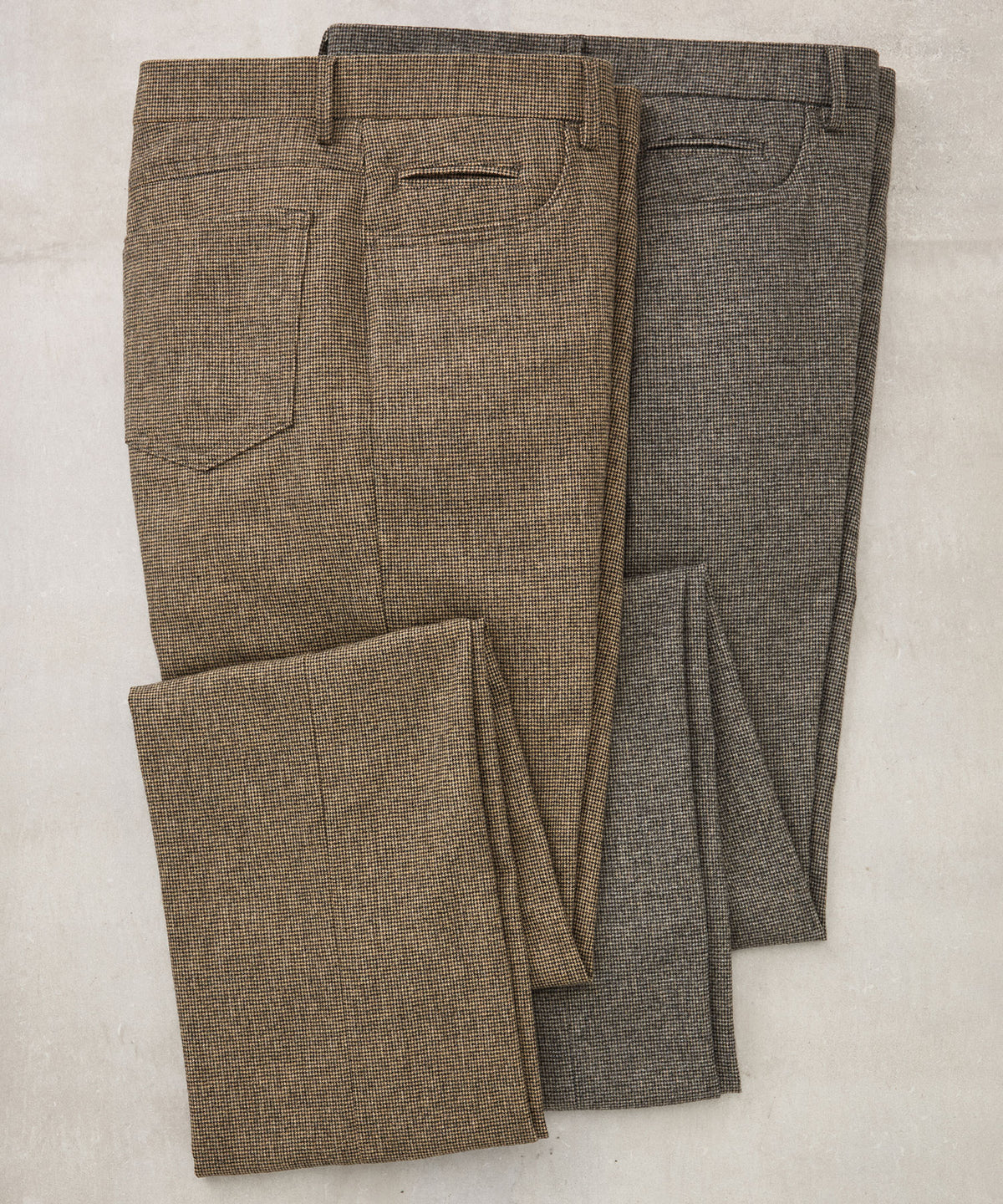 Westport Black Lincoln Houndstooth Five Pocket Pants, Men's Big & Tall