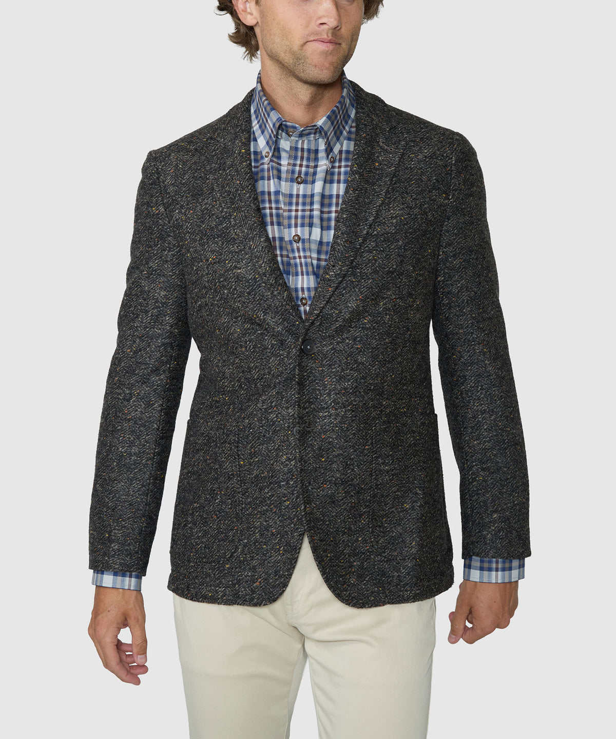 Westport Black Nolita Knit Blazer, Men's Big & Tall