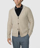 Westport Black Tribeca Popcorn Stitch Blazer - Natural