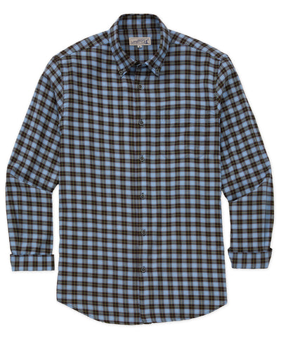 Westport Lifestyle Long Sleeve Button-Down Collar Sport Shirt, Men's Big & Tall