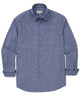 Westport Lifestyle Long Sleeve Button-Down Collar Sport Shirt - Navy Multi