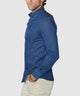 Westport Black Long Sleeve Button-Down Collar Denim Sport Shirt