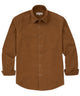 Westport Lifestyle Long Sleeve Tidewashed Corduroy Sport Shirt - Walnut