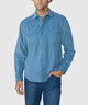 Tommy Bahama Long Sleeve Button-Down Collar Sport Shirt - Kingfish