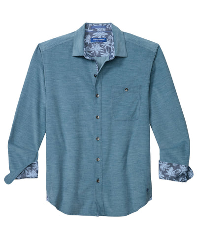 Tommy Bahama Long Sleeve Spread Collar Sport Shirt, Men's Big & Tall