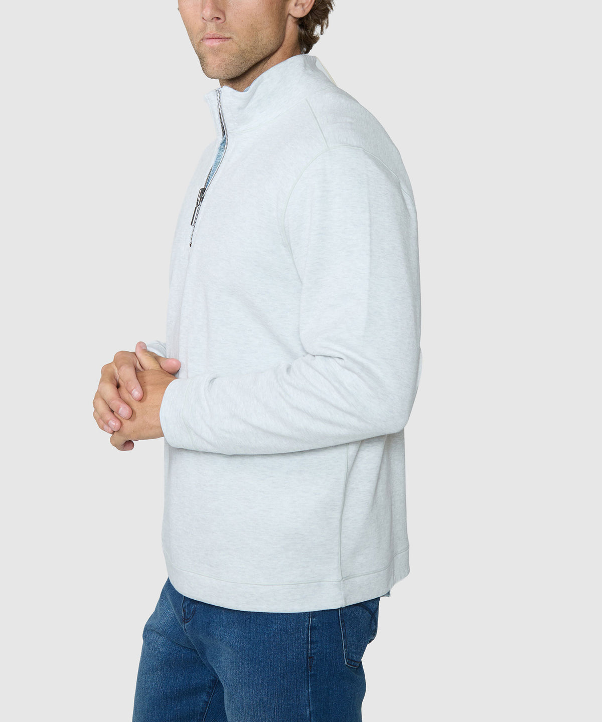 Tommy Bahama Long Sleeve Flipview Half-Zip Pullover, Men's Big & Tall