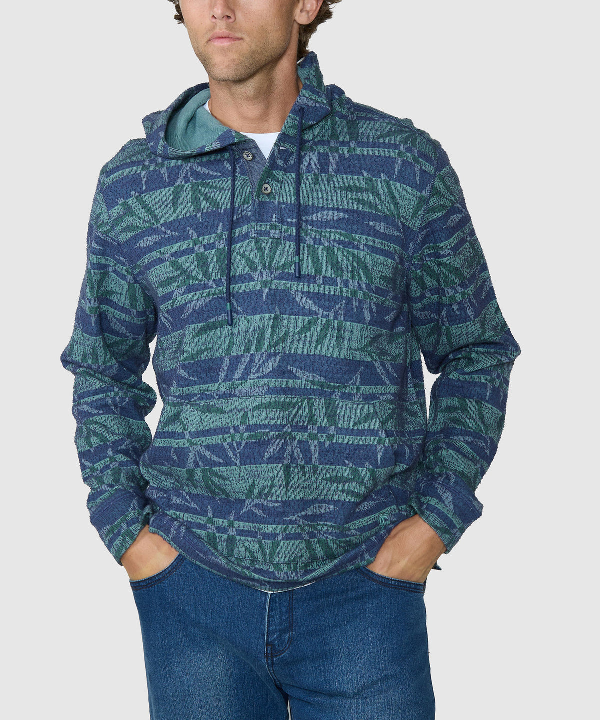 Tommy Bahama Frondline Baja Pullover - Coastline, Men's Big & Tall