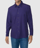 Westport No-Tuck Long Sleeve Button-Under Spread Collar Stretch Performance Medallion Print Sport Shirt