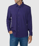 Westport No-Tuck Long Sleeve Button-Under Spread Collar Stretch Performance Medallion Print Sport Shirt