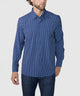 Westport No-Tuck Long Sleeve Button-Down Collar Stretch Performance Print Sport Shirt