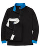 Westport No-Tuck Long Sleeve Contrast Trim Quarter-Zip Pullover