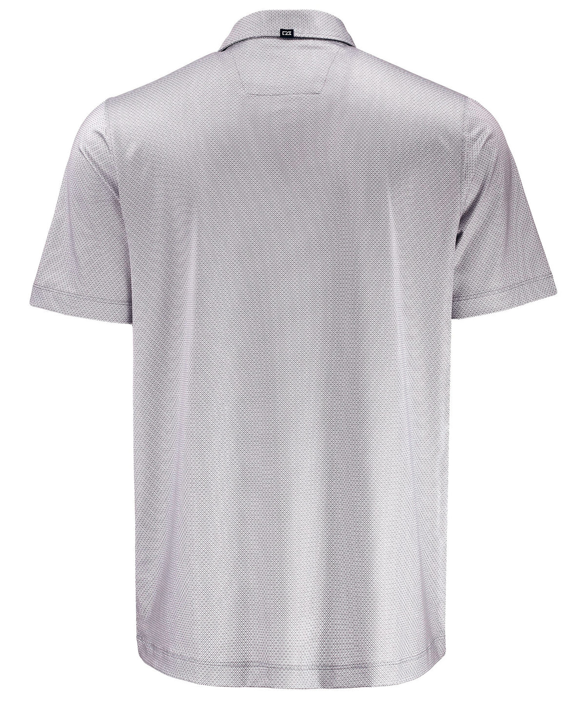 Cutter & Buck Short Sleeve Pike Recycled Lattice Print Polo, Men's Big & Tall