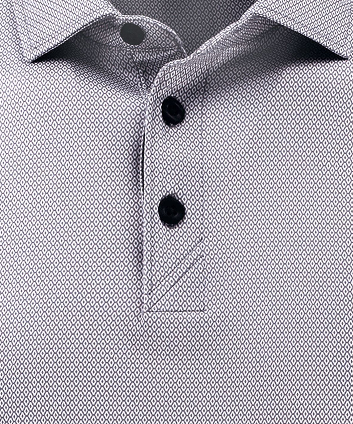 Cutter & Buck Short Sleeve Pike Recycled Lattice Print Polo, Men's Big & Tall
