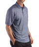 Cutter & Buck Short Sleeve Pike Recycled Lattice Print Polo