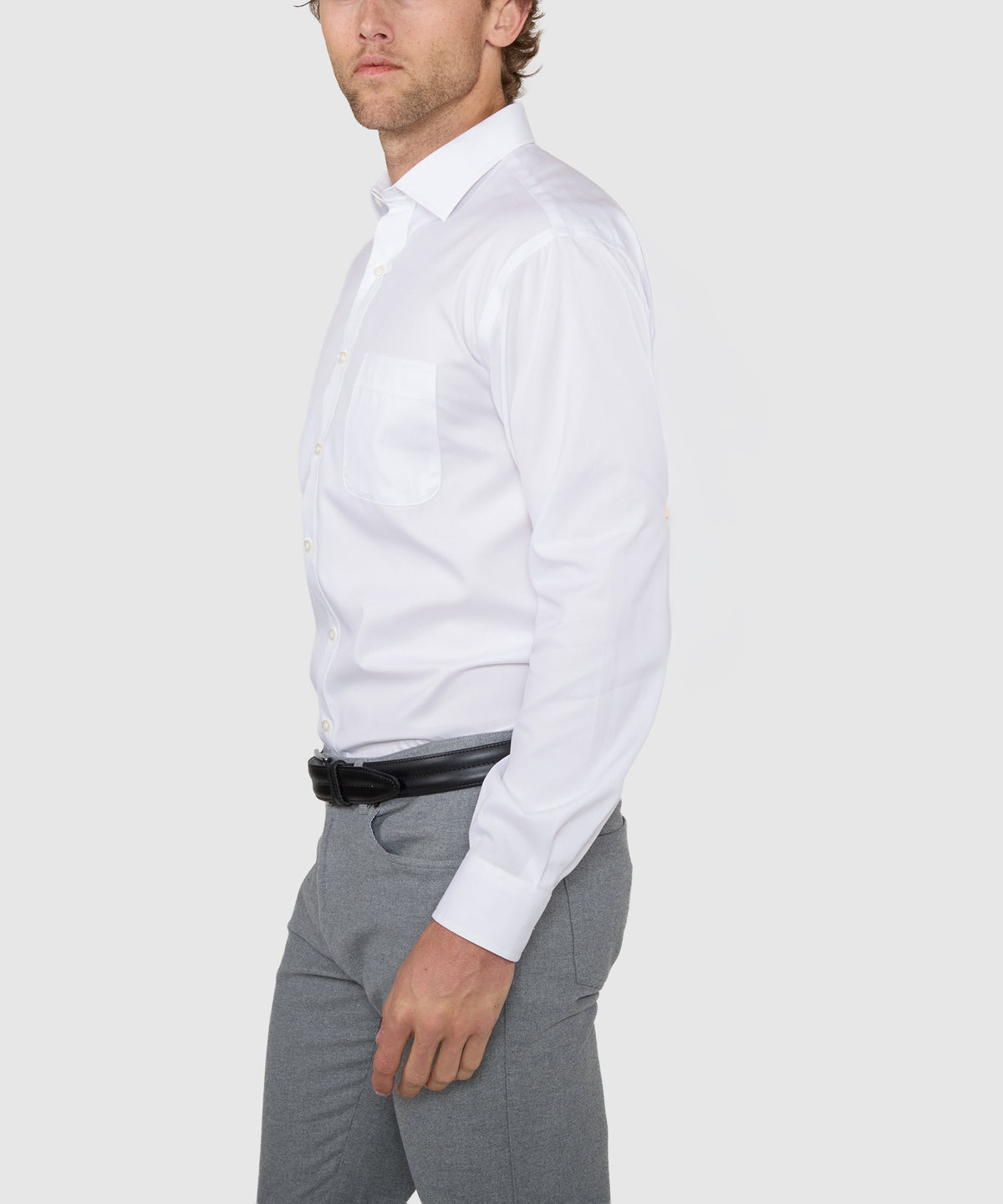 Wilkes & Riley Tailored Fit Spread Collar Dress Shirt, Men's Big & Tall