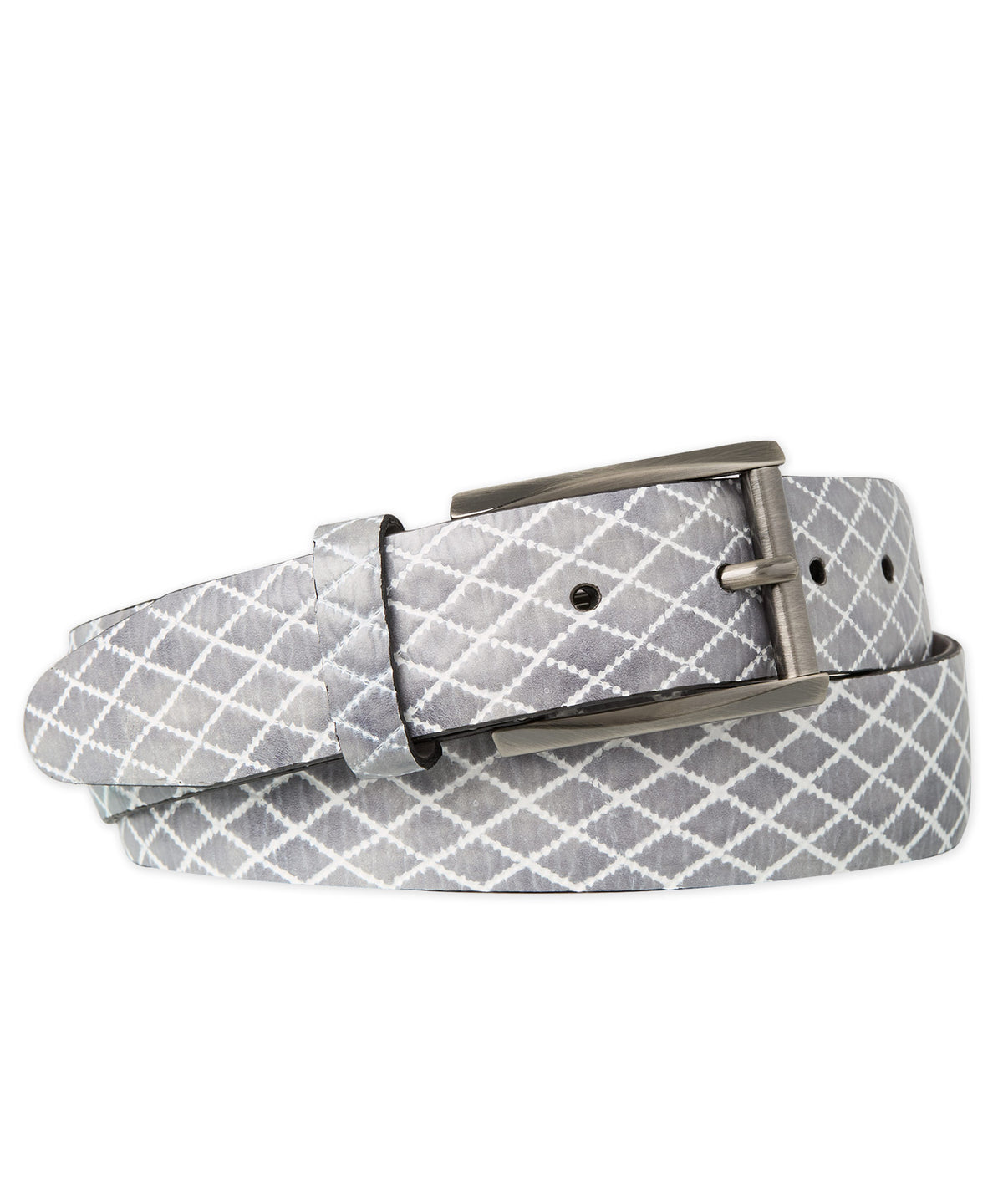 Westport Black 35mm Diamond Crimson Belt, Men's Big & Tall