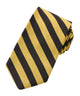 Westport Black Silk Repp Stripe Tie