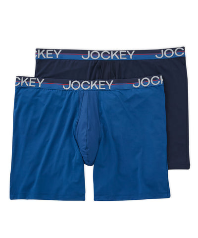 Jockey Infinite Cool Boxer Briefs (2-Pack), Men's Big & Tall