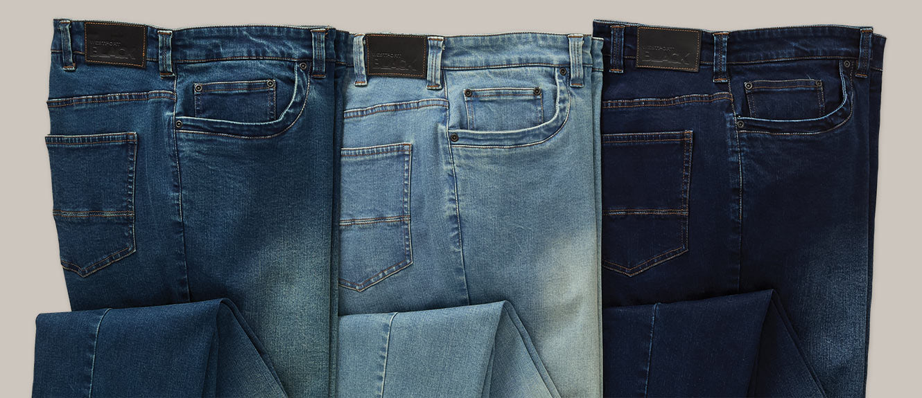 Westport Black Ultra Stretch Denim Jean