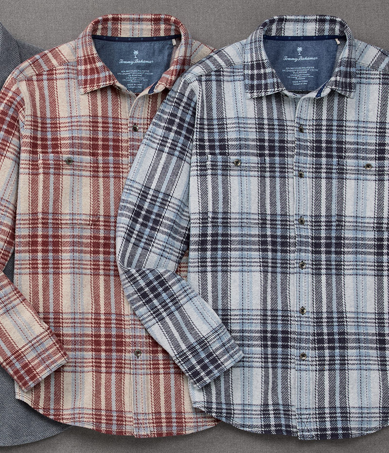 Tommy Bahama Long Sleeve Sport Shirts