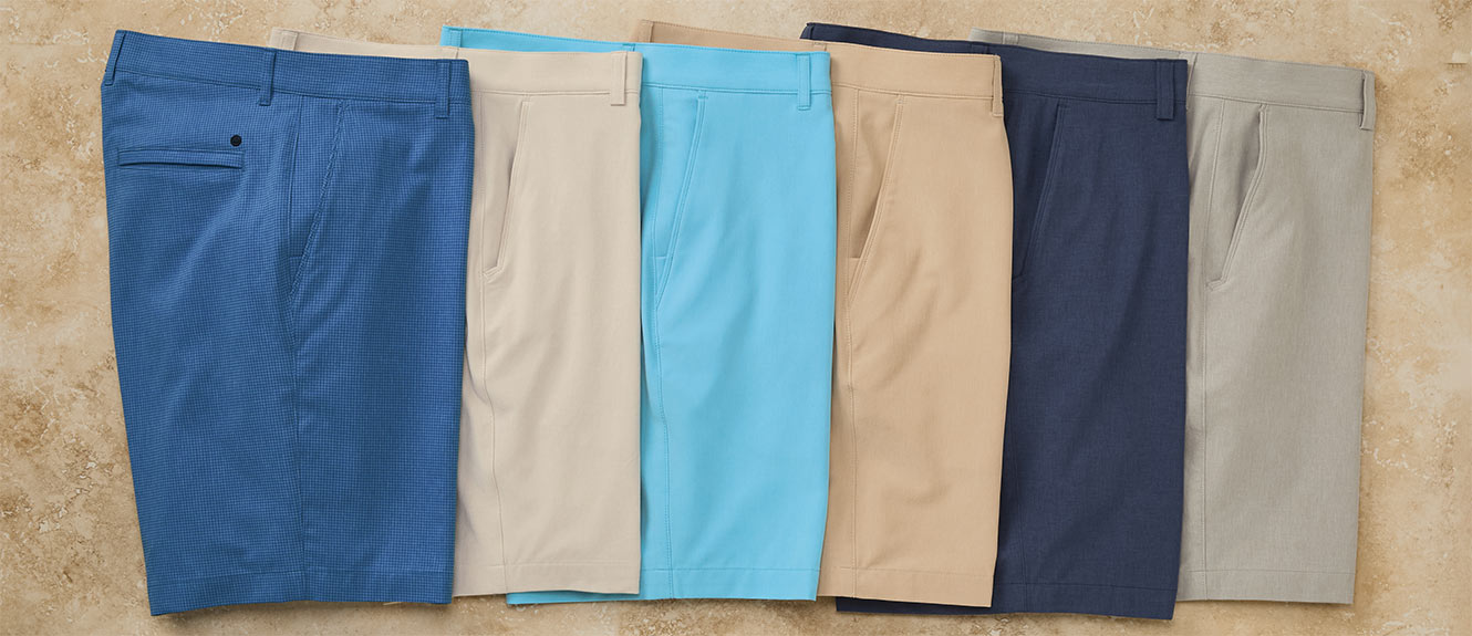 Peter Millar Shackleford Hybrid Shorts