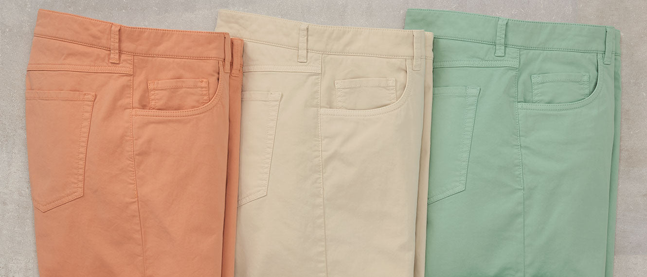 Westport Black Garment-Dyed Broken Twill 5-Pocket Pant