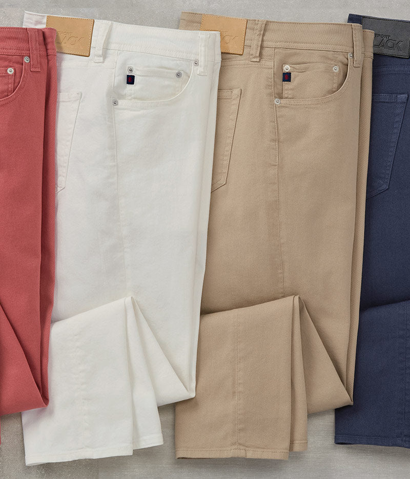 Westport Black Old Dyed Stretch Denim