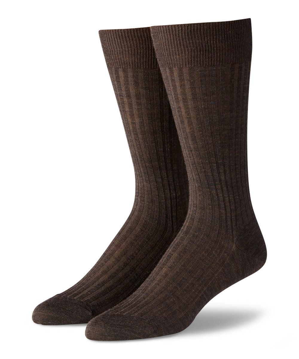 Pantherella Wool Crew Socks, Men's Big & Tall