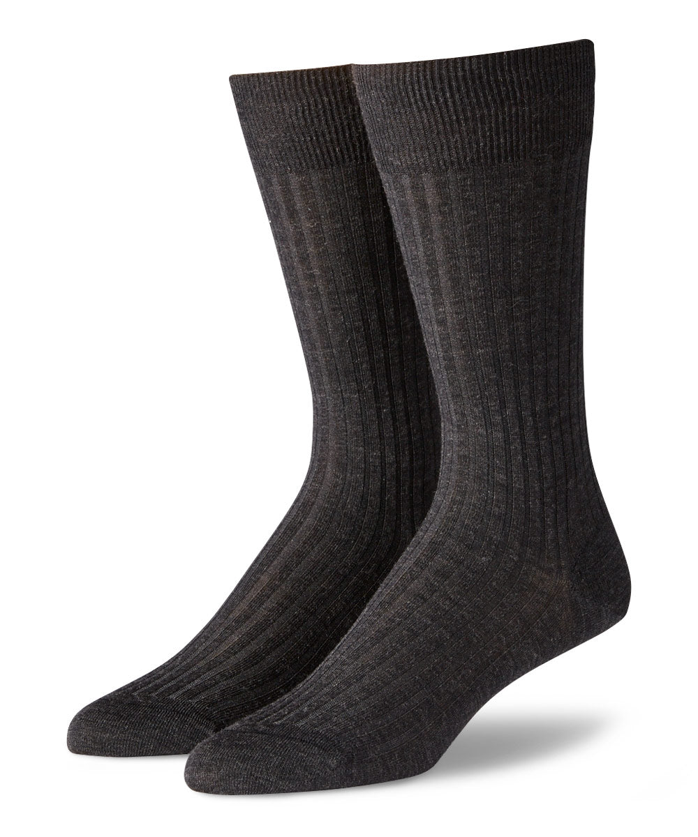Pantherella Wool Crew Socks, Men's Big & Tall