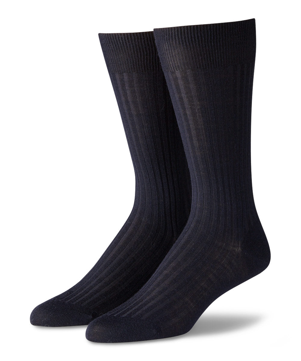 Pantherella Wool Crew Socks, Men's Big & Tall