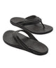 OluKai Mea Ola Leather Flip-Flop Sandals