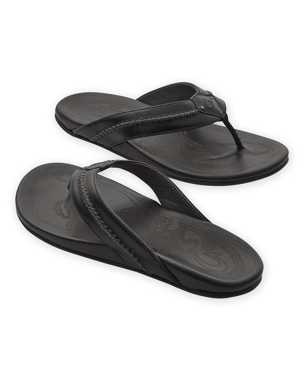 Olukai Mea Ola Leather Sandals, Men's Big & Tall