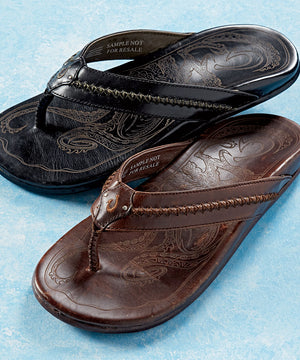 Olukai Mea Ola Leather Sandals