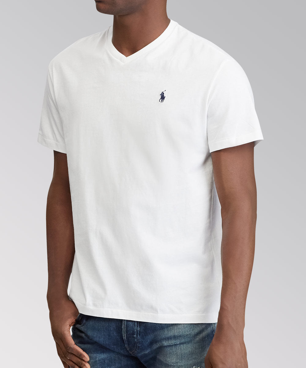 Polo Ralph Lauren Short Sleeve V-Neck Tee Shirt, Men's Big & Tall