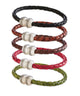 Torino Woven Double Ball Magnetic Clasp Bracelet
