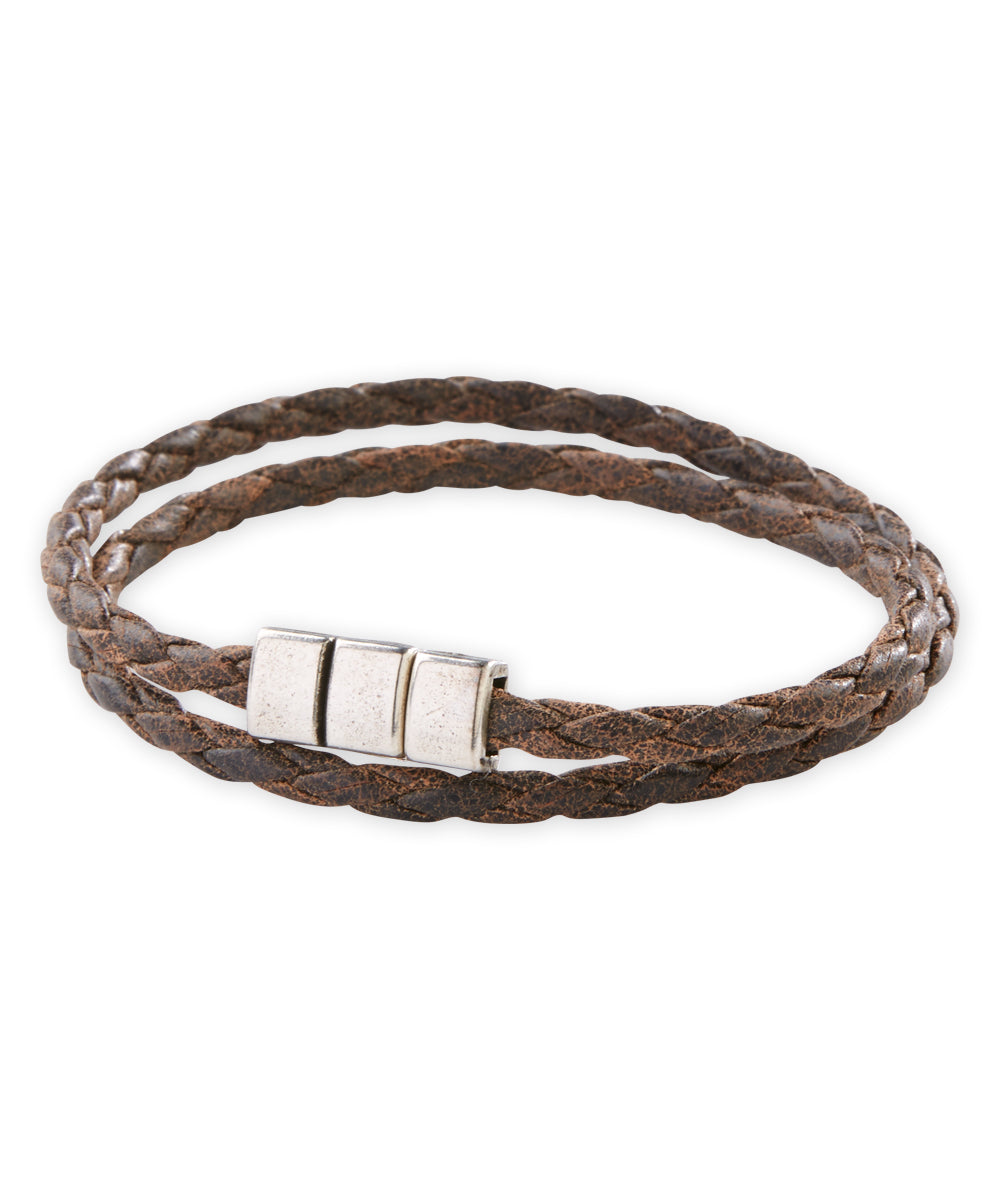 Torino Leather Bracelet, Men's Big & Tall