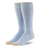 Peter Millar Solid Ribbed Cotton Socks