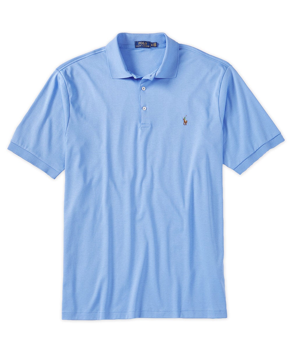 Polo Ralph Lauren Short Sleeve Classic Fit Soft Touch Pima Cotton Polo Shirt, Men's Big & Tall