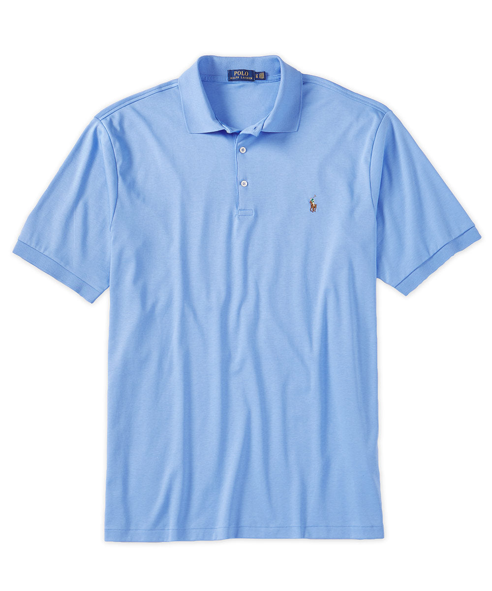 Polo Ralph Lauren Short Sleeve Classic Fit Soft Touch Pima Cotton Polo Shirt, Men's Big & Tall