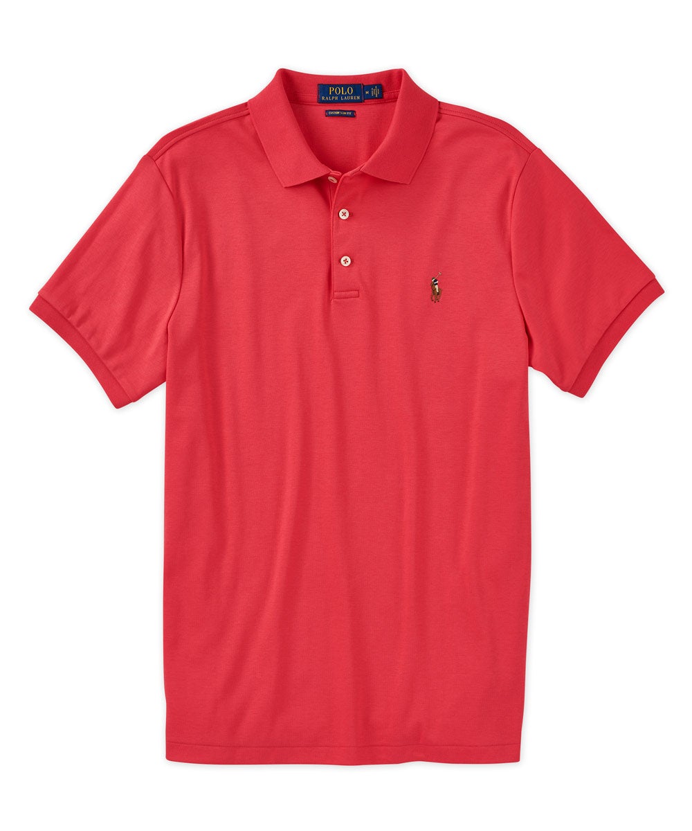 Polo Ralph Lauren Short Sleeve Classic Fit Soft Touch Pima Cotton Polo Shirt, Men's Big & Tall