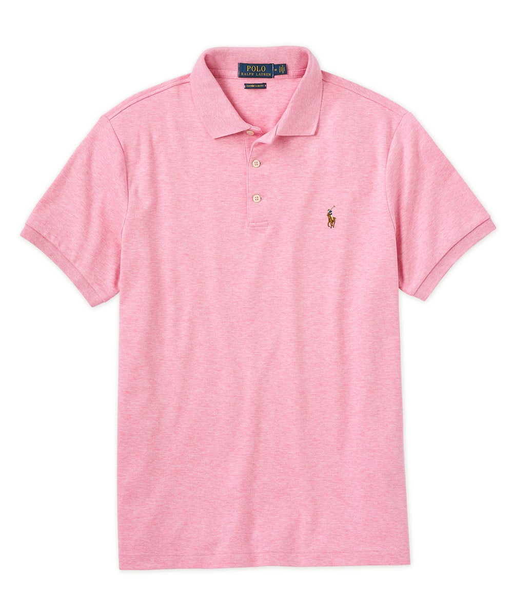 Polo Ralph Lauren Short Sleeve Classic Fit Soft Touch Pima Cotton Polo Shirt, Men's Big & Tall